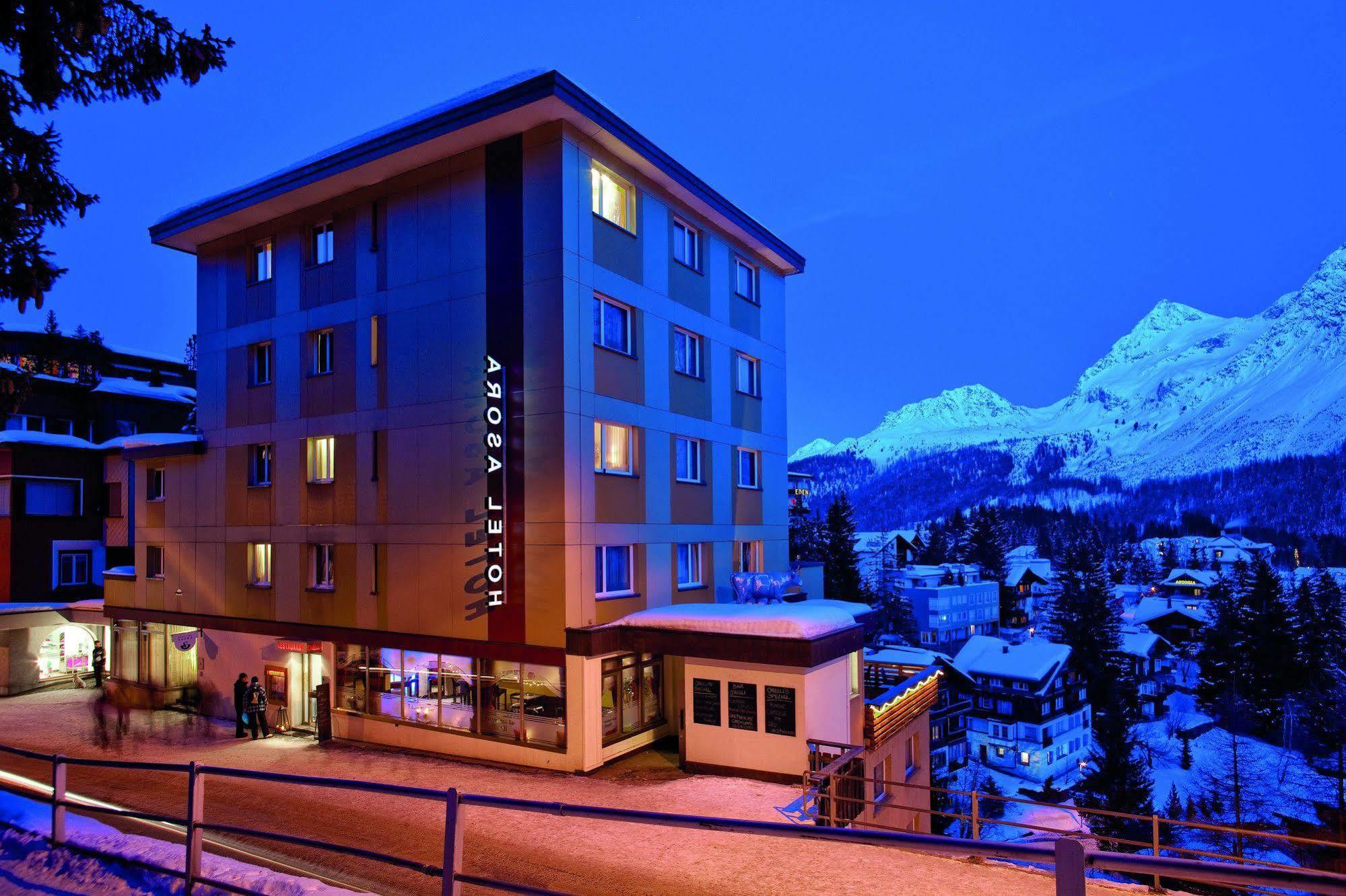 Sorell Hotel Asora Arosa Bagian luar foto
