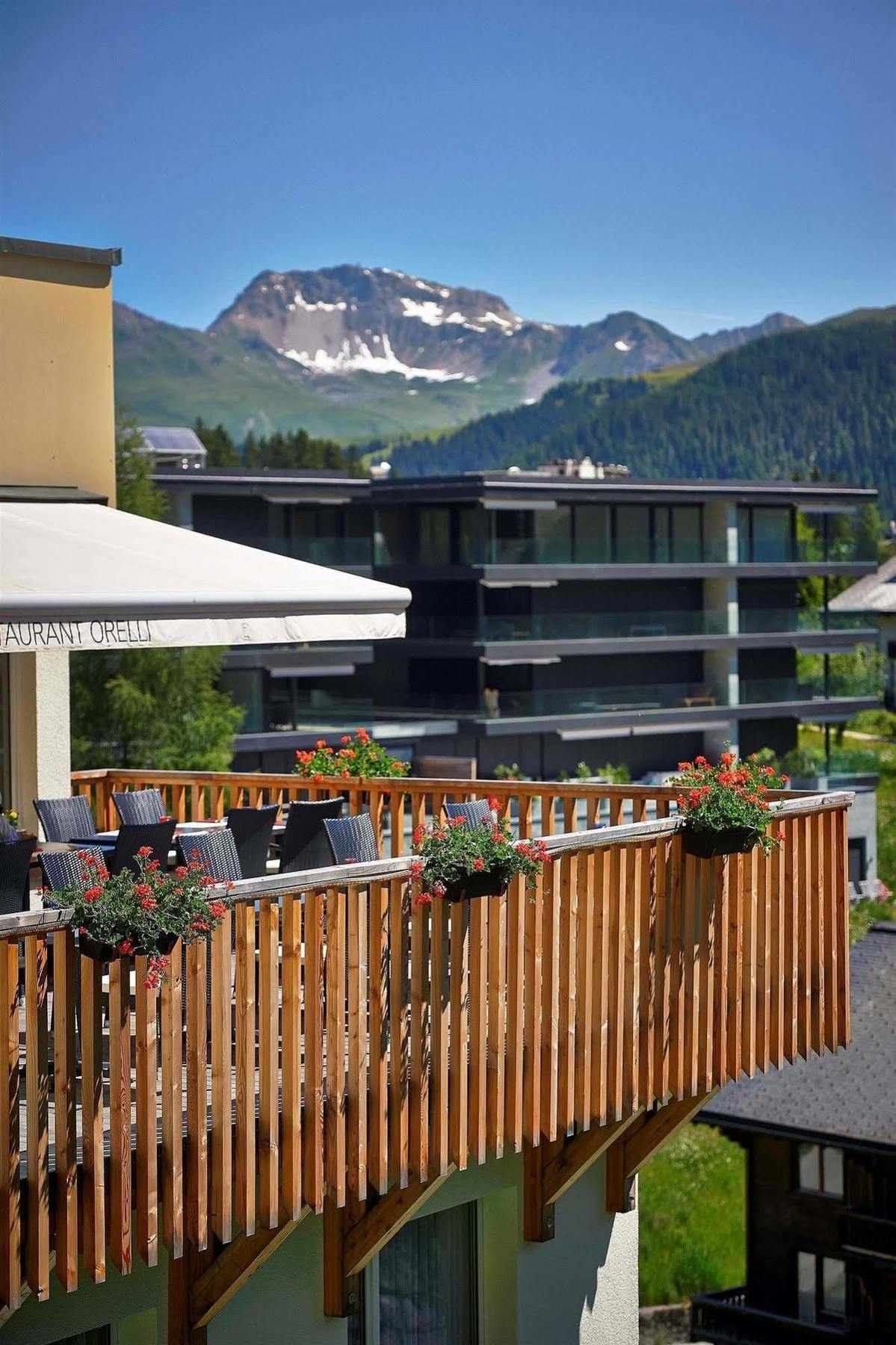 Sorell Hotel Asora Arosa Bagian luar foto